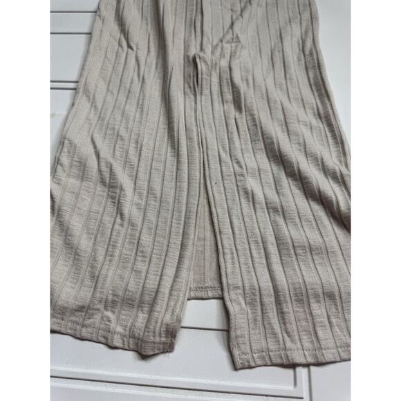 Zara Women's Maxi Dress Knit Bodycon Sleeveless Beige Tan Size S - Picture 6 of 6